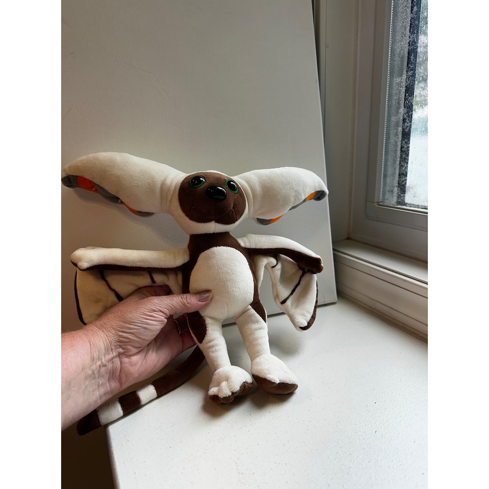 Avatar The Last Airbender Momo Plush Stuffed Animal Winged Lemur 10 Inch Toy